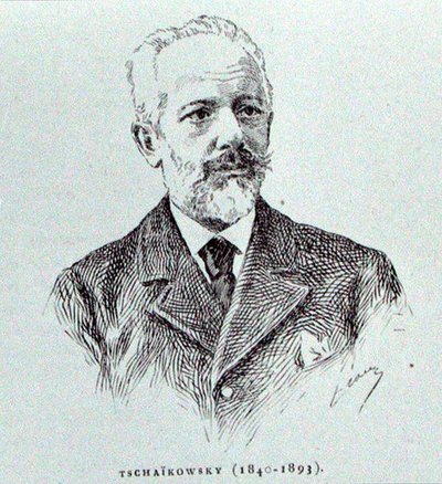 Petr Ilitch Tchaikovski, illustration from 