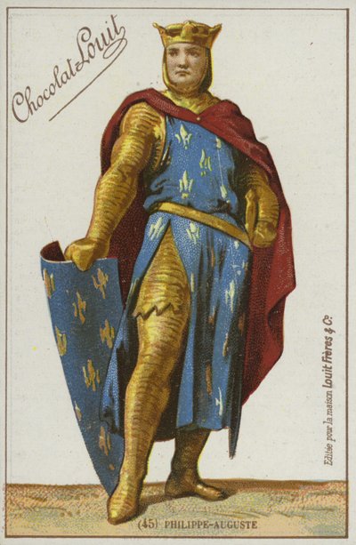 Philip Augustus by French School