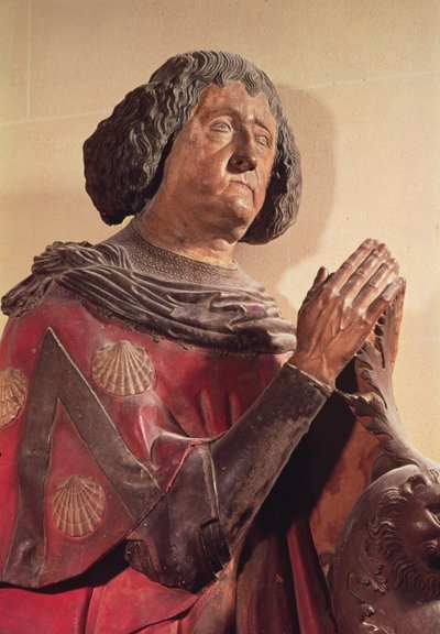 Philippe de Commynes from His Tomb by French School