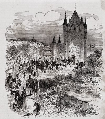 Philippe le Bel, not believing himself safe, came to seek refuge at the Temple Tower - in 