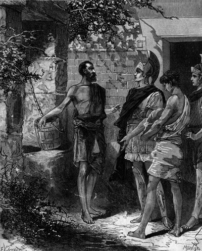 Phocion Receiving the Envoys of Alexander the Great after the Victory of Arbelles by French School