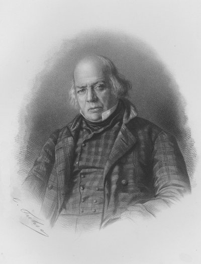 Pierre-Jean de Beranger by French School