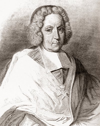 Pierre-Paul Guérin de Tencin, French Ecclesiastic, Archbishop of Embrun and Lyon, and Cardinal by French School