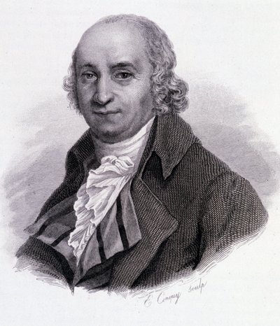 Pierre Samuel Dupont de Nemours (1739-1817) - in "Portraits of useful men" by French School