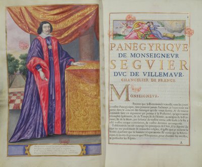 Pierre Seguier, Chancellor of France by French School