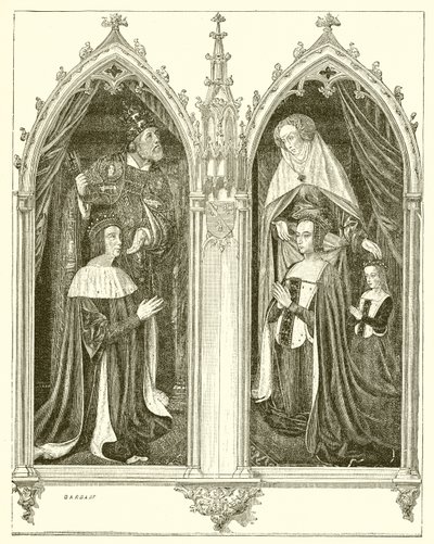 Pierre de Bourbon and Anne de Beaujeu, His Wife by French School