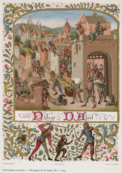 Pillage D’Alost by French School