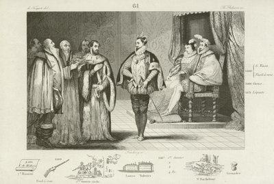 Polish ambassadors informing Henry, Duke of Anjou that he has been elected King of Poland, 1573 by French School