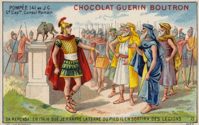 Pompey the Great, Roman general and consul by French School