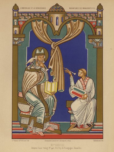 Pope Gregory I by French School