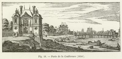 Conference Gate, 1650 by French School