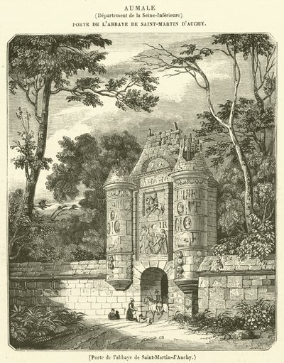 Gate of the Abbey of Saint-Martin-d
