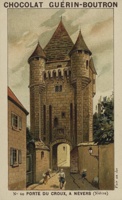 Porte du Croux, Nevers, Nievre by French School