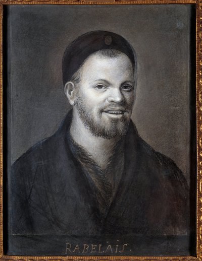 Portrait assumed of Francois Rabelais by French School
