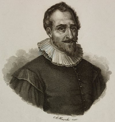 Portrait of Adam de Craponne, French Engineer by French School