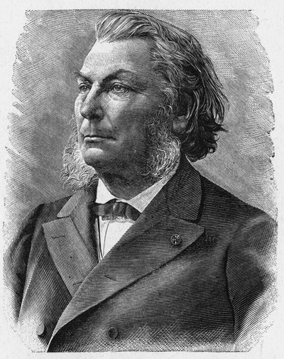 Portrait of Admiral Mouchez (1821 - 1892) - in 