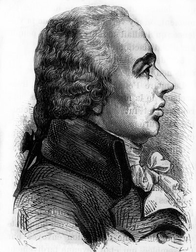 Portrait of Adrien Marie Legendre, French mathematician by French School