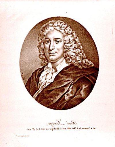 Portrait of Alain Rene Lesage by French School