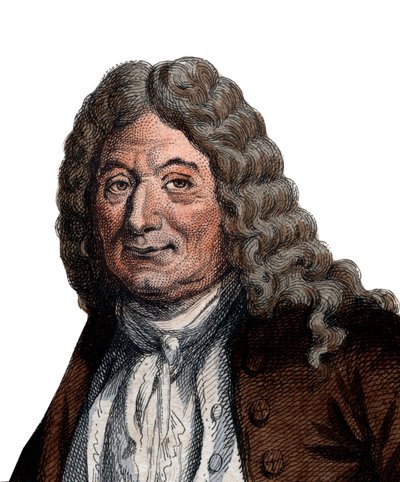 Portrait of Alain Rene Lesage, French novelist and playwright by French School