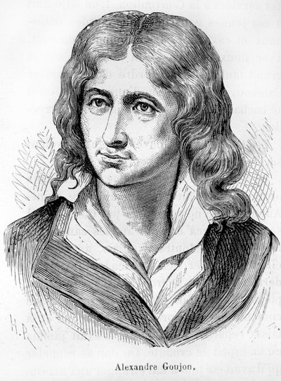 Portrait of Alexandre Goujon - in 