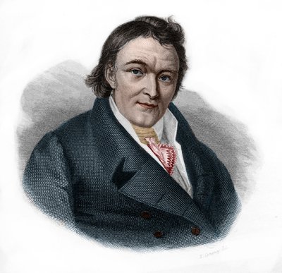 Portrait of Aloys Senefelder, German actor and playwright by French School