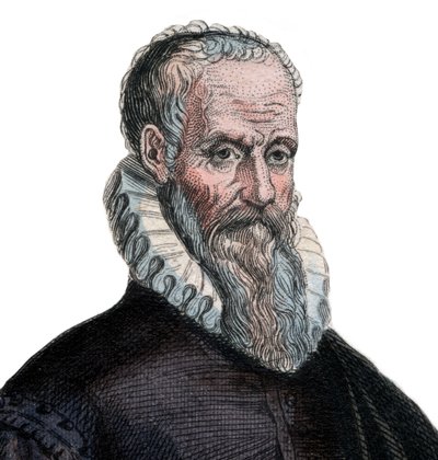 Portrait of Ambroise Pare (1509-1590), French surgeon by French School