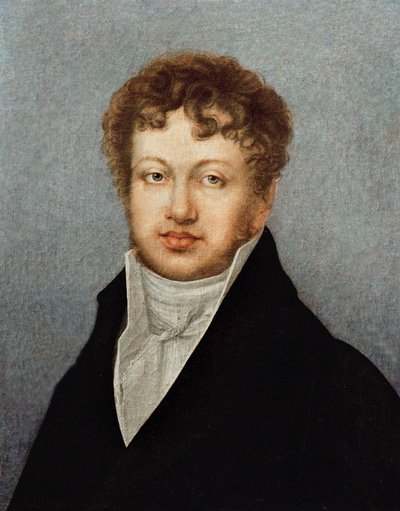 Portrait of Andre Marie Ampere (1775-1836) by French School