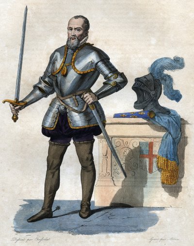 Portrait of Anne de Montmorency, duc de Montmorency, French soldier, statesman and diplomat by French School