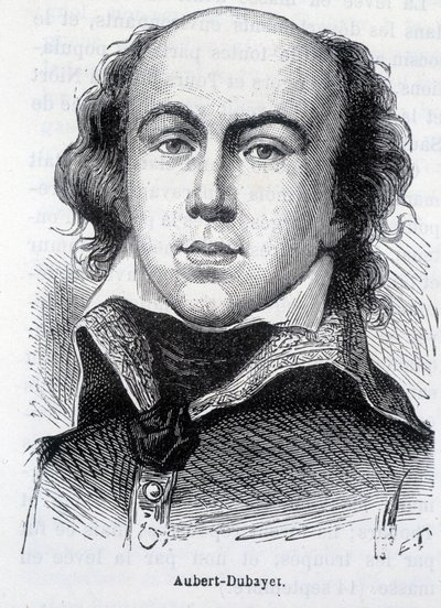 Portrait of Annibal Aubert Dubayet, military and politician of the French Revolution - in 