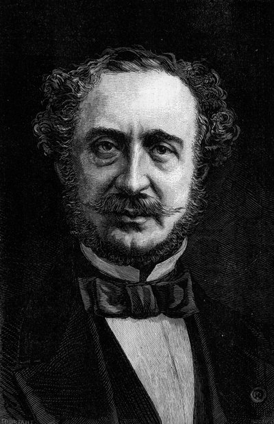 Portrait of Antoine Agenor, Duke of Gramont (1819-1880) French diplomat and politician by French School