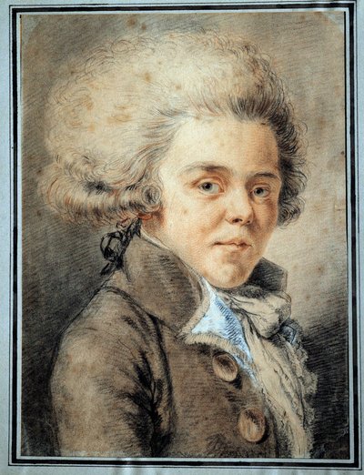 Portrait of Antoine de Rivarol by French School