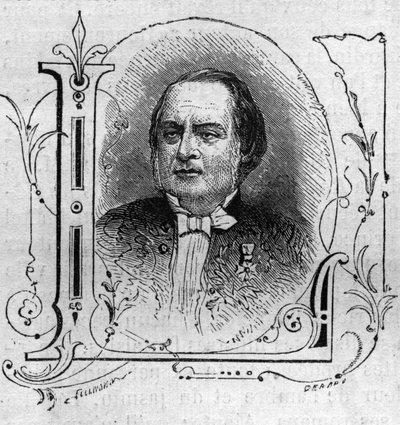 Portrait of Antonin Louis Clapisson, French composer. by French School