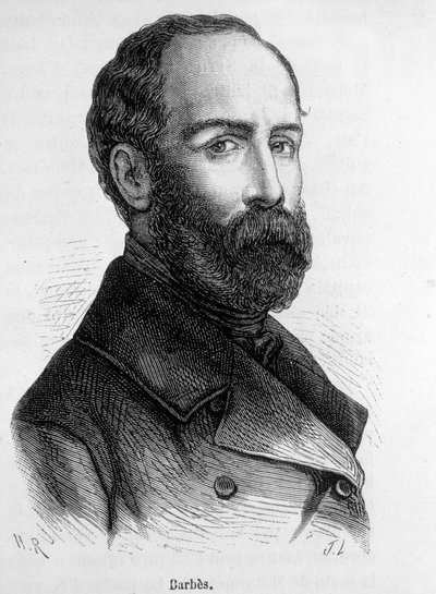 Portrait of Armand Barbes, French Revolutionary (1809-1870) by French School