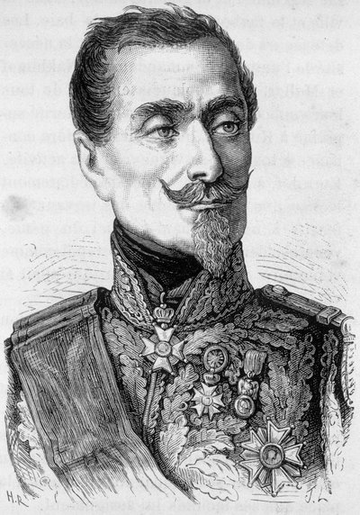 Portrait of Armand Jacques Leroy de Saint-Arnaud by French School