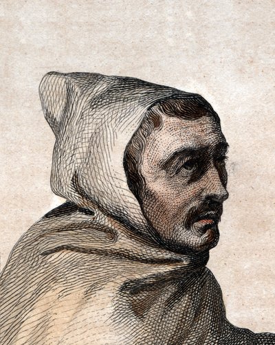 Portrait of Armand Jean le Bouthillier de Rance, founder of the Trappist Cistercians by French School