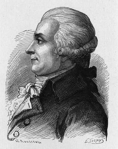 Portrait of Baron Louis-Bernard Guyton-Morveau (Louis Bernard Guyton de Morveau) (Guiton) (1737-1816), French Politician, Chemist and Revolutionary - in 