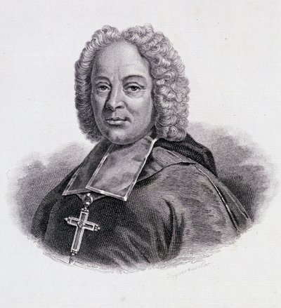 Portrait of Belsunce de Castelmoron, French prelate (1670 - 1755) by French School