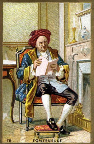 Portrait of Bernard Le Bouyer by Fontenelle by French School