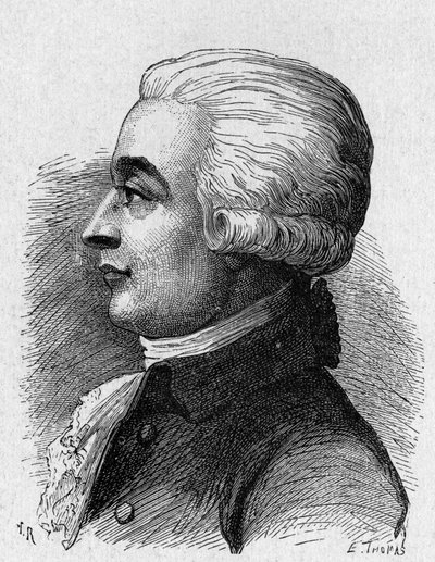 Portrait of Blanchard (1709 - 1853), French Aeronautic - in 