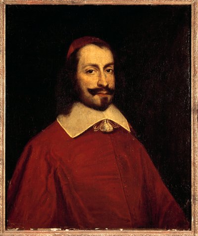 Portrait of Cardinal Jules Mazarin by French School