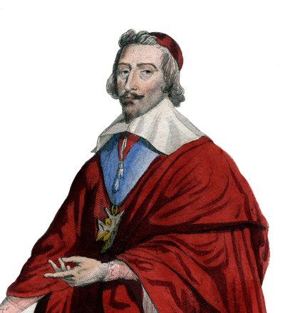 Portrait of Cardinal Richelieu by French School