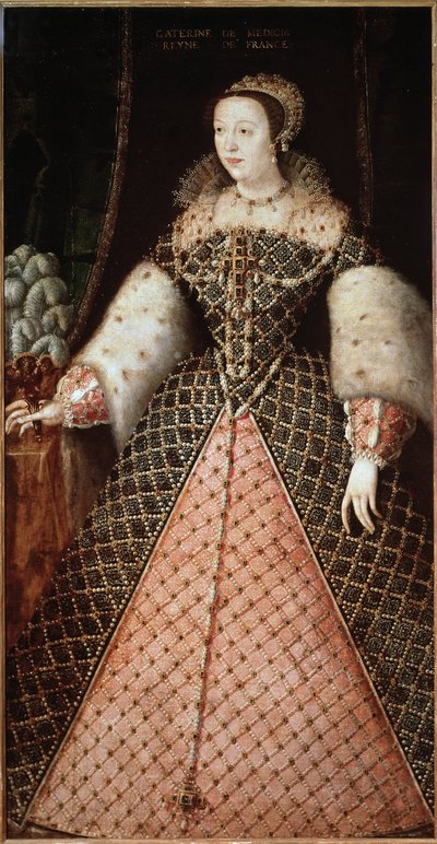 Portrait of Catherine de Medicis by French School