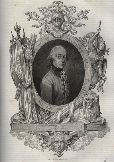Portrait of Charles-Louis of Austria-Teschen (1771-1847) Archduke of Austria, Duke of Teschen - from 