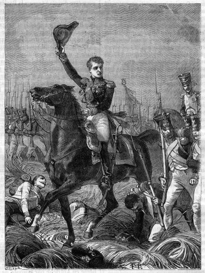 Portrait of Charles Etienne Gudin de la Sablonniere (1768-1812), French General - Engraving in 