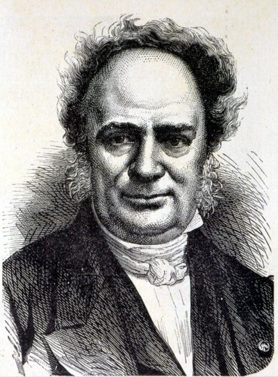 Portrait of Charles Frederic Kuhlmann (1803 - 1881) - in Album of Science; illustrious scholars; Great discoveries 1896 by French School