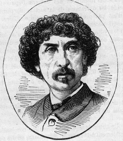 Portrait of Charles Garnier, French Architect (1874) by French School