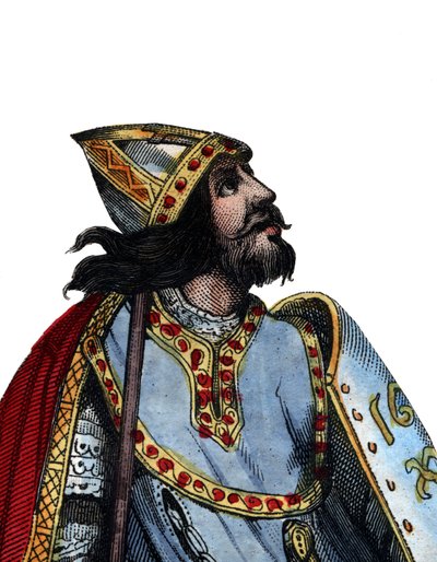Portrait of Charles Martel by French School