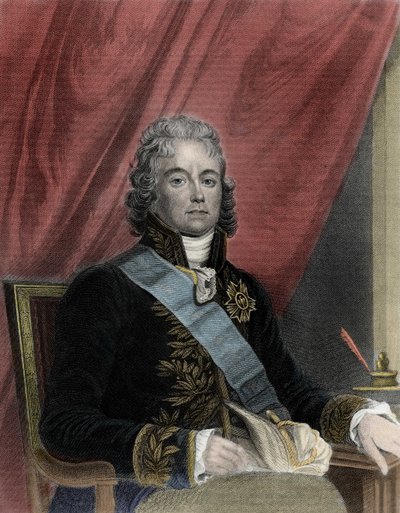 Portrait of Charles Maurice de Talleyrand Perigord (1754-1838), French Politician by French School