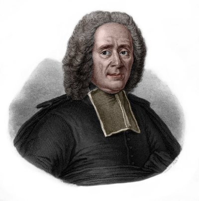 Portrait of Charles Rollin, French historian and educator by French School