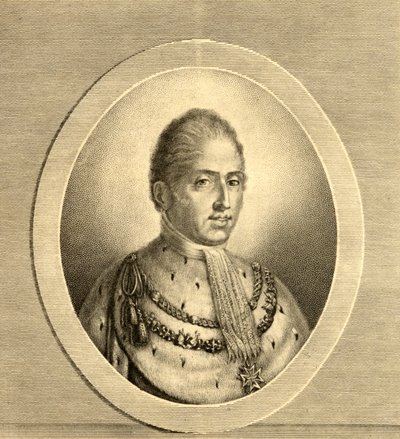 Portrait of Charles X, King of France and Navarre by French School
